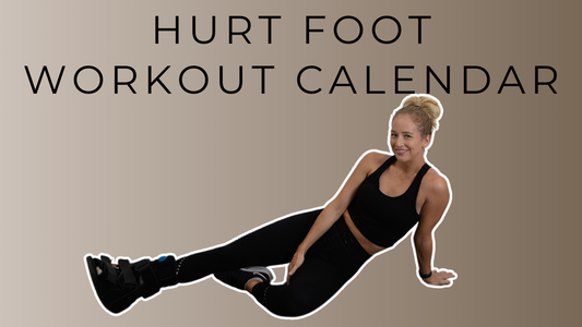 Hurt Foot Workout Calendar